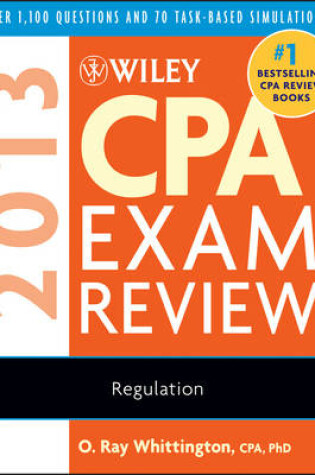 Cover of Wiley CPA Exam Review 2013, Regulation