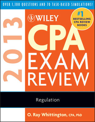 Cover of Wiley CPA Exam Review 2013, Regulation