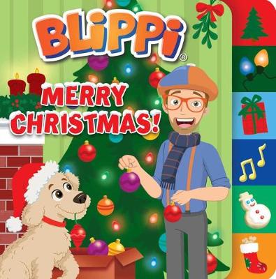 Book cover for Blippi: Merry Christmas