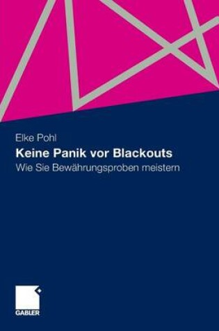 Cover of Keine Panik VOR Blackouts