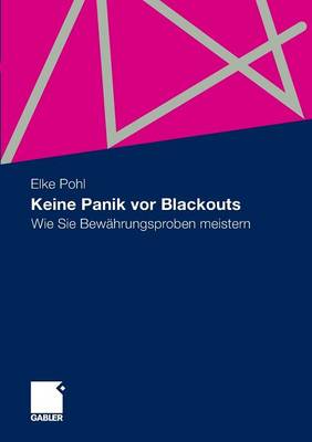 Book cover for Keine Panik VOR Blackouts