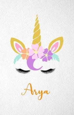 Book cover for Arya A5 Lined Notebook 110 Pages