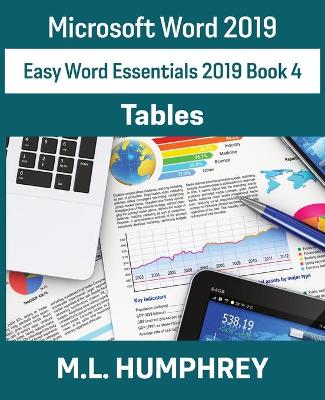 Book cover for Word 2019 Tables