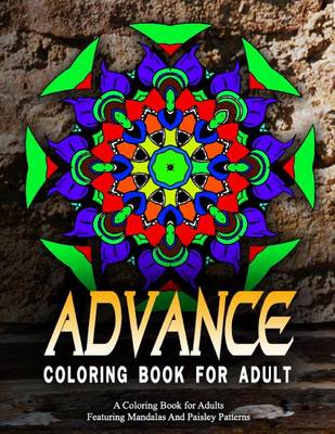 Book cover for ADVANCED COLORING BOOKS FOR ADULTS - Vol.12