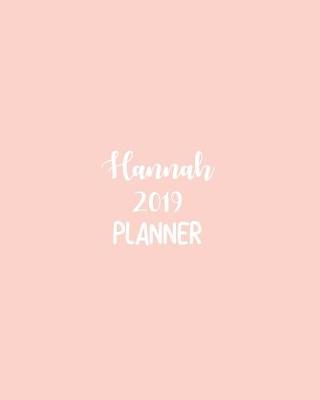 Book cover for Hannah 2019 Planner