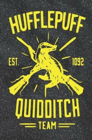 Cover of Hufflepuff Quidditch Journal Notebook