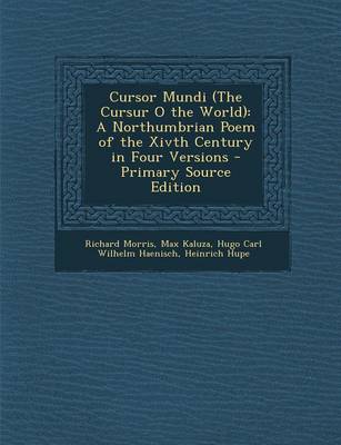Book cover for Cursor Mundi (the Cursur O the World)