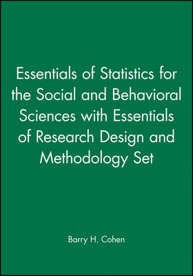 Cover of Essentials of Statistics for the Social and Behavioral Sciences with Essentials of Research Design and Methodology Set