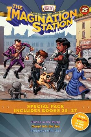 Cover of Imagination Station Books 3-Pack: Poison at the Pump / Swept Into the Sea / Refugees on the Run