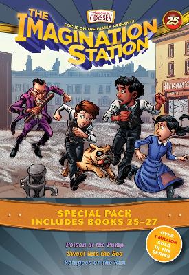 Cover of Imagination Station Books 3-Pack: Poison at the Pump / Swept Into the Sea / Refugees on the Run