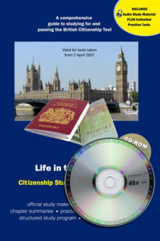 Cover of Life in the UK Test Citizenship Study Guide