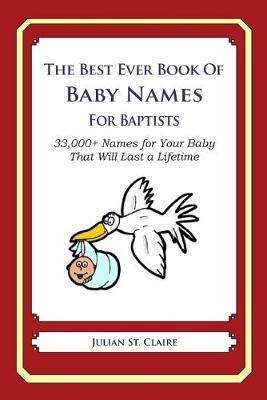 Book cover for The Best Ever Book of Baby Names for Baptists