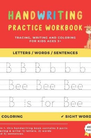 Cover of Handwriting Practice Workbook