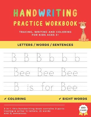 Book cover for Handwriting Practice Workbook