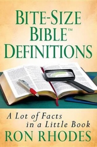 Cover of Bite-Size Bible Definitions