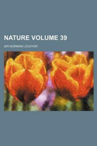 Cover of Nature Volume 39