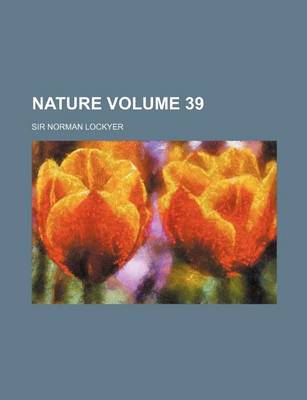 Book cover for Nature Volume 39