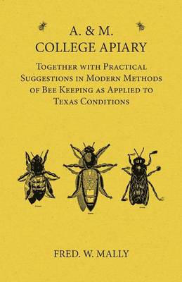 Cover of A. & M. College Apiary - Together with Practical Suggestions in Modern Methods of Bee Keeping as Applied to Texas Conditions