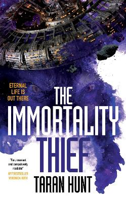 Book cover for The Immortality Thief