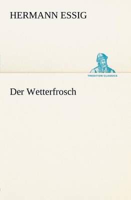 Book cover for Der Wetterfrosch