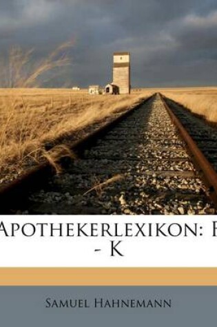 Cover of Apothekerlexikon