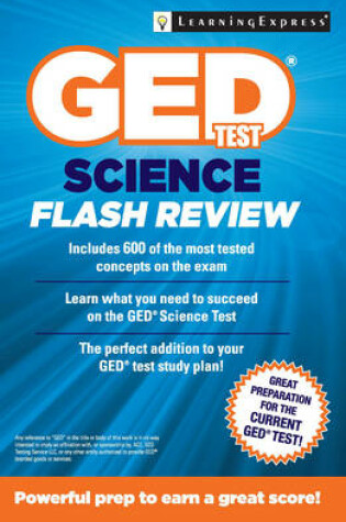 Cover of GED Test Science Flash Review