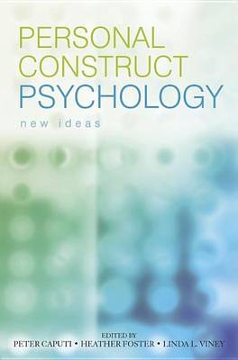 Book cover for Personal Construct Psychology