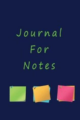 Cover of Journal For Notes