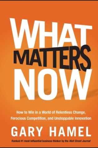 Cover of What Matters Now