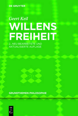 Cover of Willensfreiheit