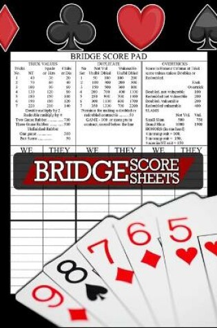 Cover of Bridge Score Sheets, Bridge Score Pad