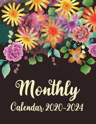 Book cover for Monthly Calendar 2020-2024