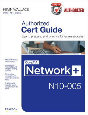 Book cover for CompTIA Network+ N10-005 Cert Guide