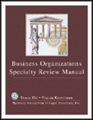 Book cover for Business Organization Specialty Review Manual