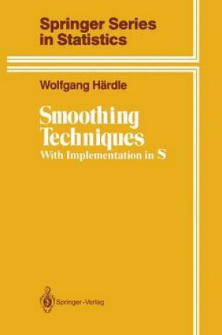 Cover of Smoothing Techniques