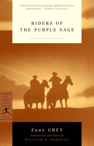 Book cover for Riders of the Purple Sage