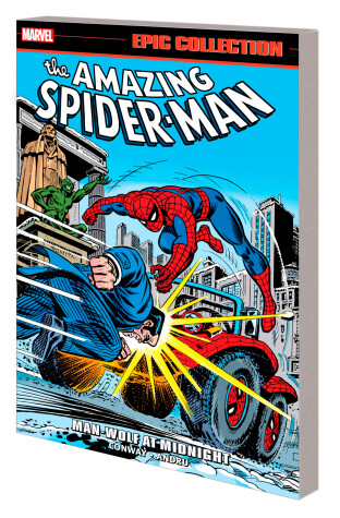 Book cover for AMAZING SPIDER-MAN EPIC COLLECTION: MAN-WOLF AT MIDNIGHT