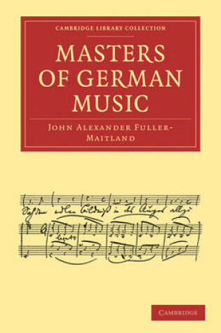 Cover of Masters of German Music