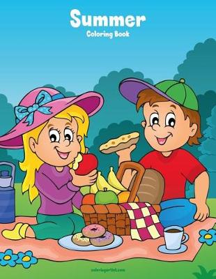 Cover of Summer Coloring Book 1