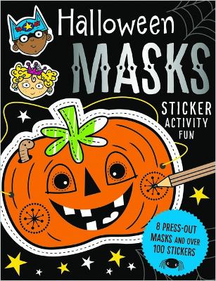 Book cover for Halloween Masks Sticker Activity Fun