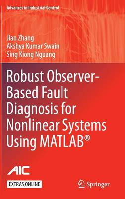 Book cover for Robust Observer-Based Fault Diagnosis for Nonlinear Systems Using MATLAB (R)