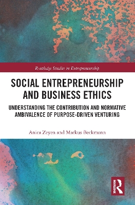 Cover of Social Entrepreneurship and Business Ethics