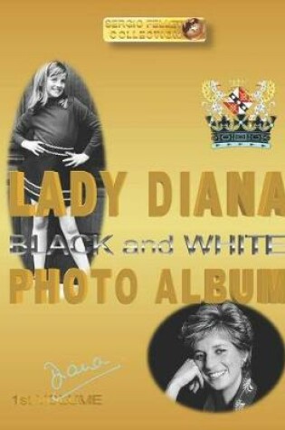 Cover of Lady Diana Black and White Photo Album