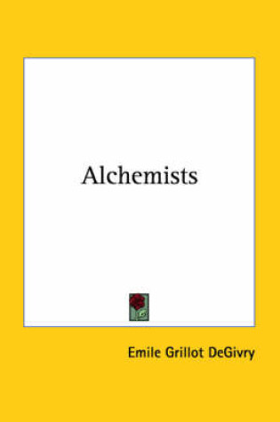 Cover of Alchemists