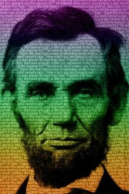 Cover of Abraham Lincoln notebook - achieve your goals, perfect 120 lined pages #5