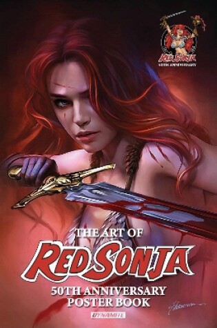 Cover of Red Sonja 50th Anniversary Poster Book