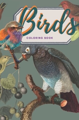 Cover of Coloring book of Heaven Birds