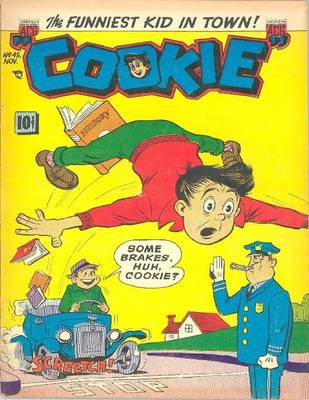 Book cover for Cookie Number 45 Childrens Comic Book