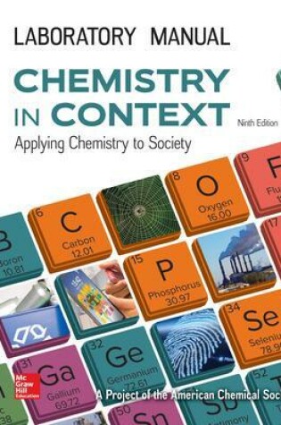 Cover of LABORATORY MANUAL FOR CHEMISTRY IN CONTEXT