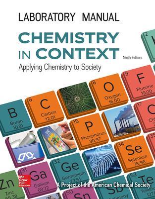 Book cover for LABORATORY MANUAL FOR CHEMISTRY IN CONTEXT